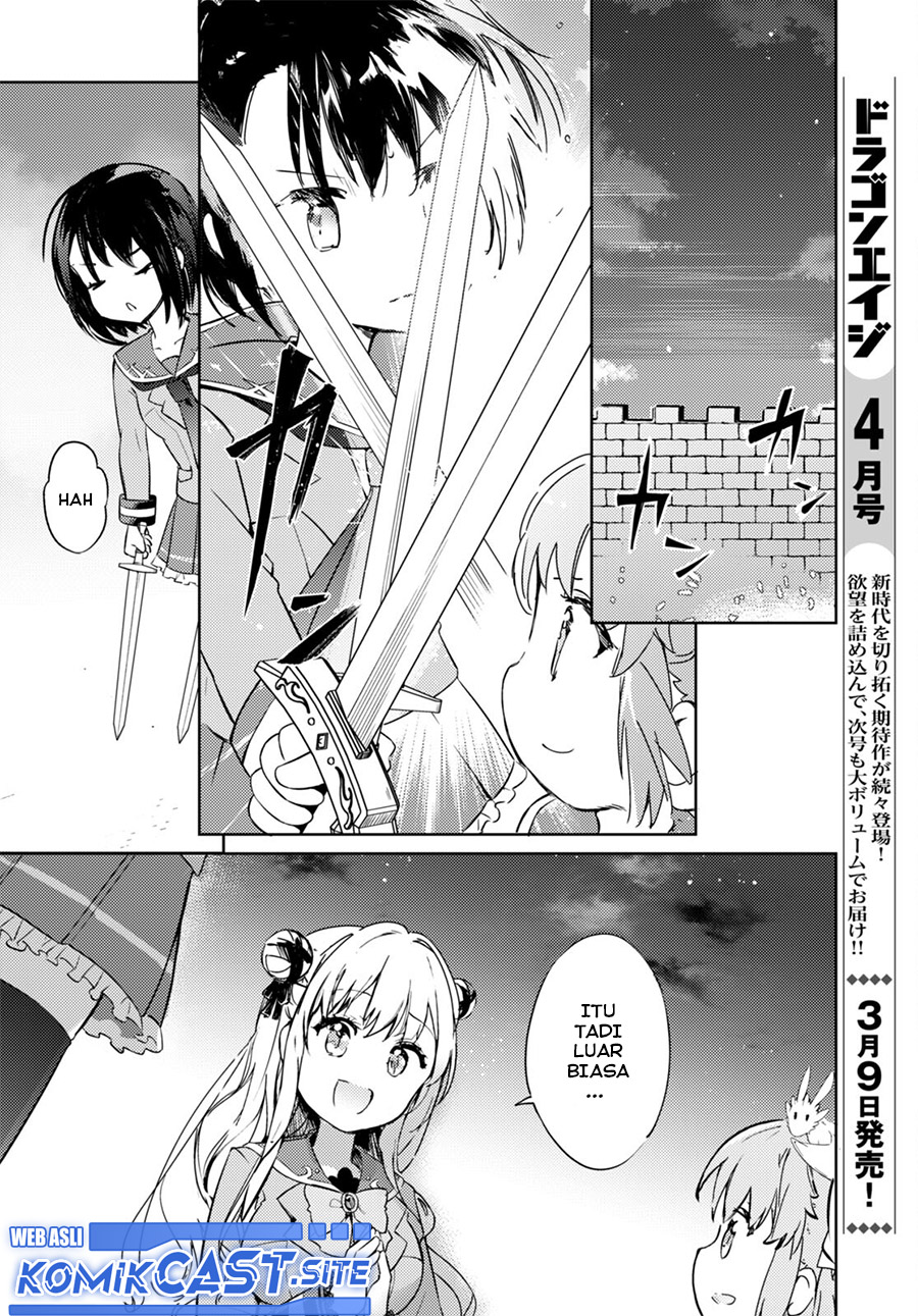 Kenshi wo Mezashite Nyuugaku shita no ni Mahou Tekisei 9999 nan desu kedo!? Chapter 60 Bahasa Indonesia